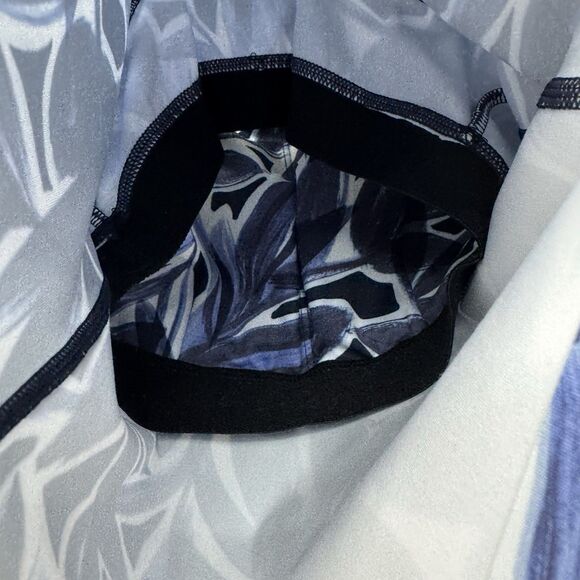 SAGE Collective Multi Set of 2 Crop Bra Top Leggings‎ Women's XS Blue Gray New - Picture 11 of 16